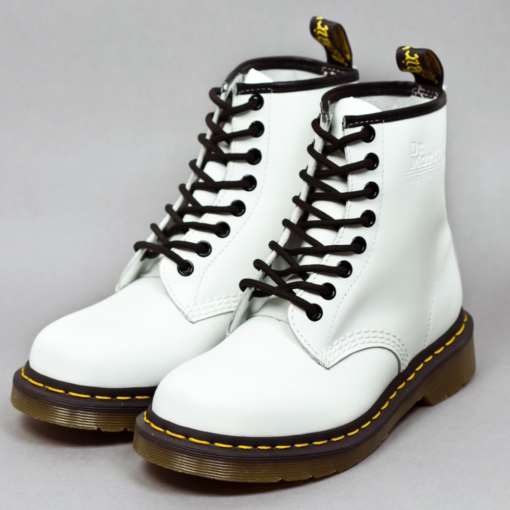 White Doc Martens size 7